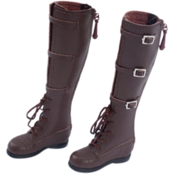 Braune Schuhe und Stiefel für 1/6 Puppen – 12 Zoll weibliche Figuren