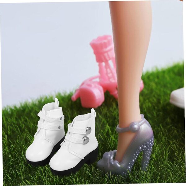 Scarpe Miniature Eleganti in PU per Bambole 18 Pollici - Stivali Fashion SOPOTUTU