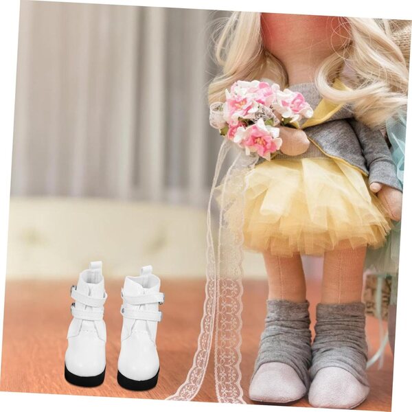 Scarpe Miniature Eleganti in PU per Bambole 18 Pollici - Stivali Fashion SOPOTUTU