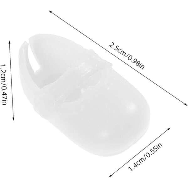 GALPADA Scarpe Miniatura per Bambole 135 Paia Colori Vari Suola Piatta 16cm