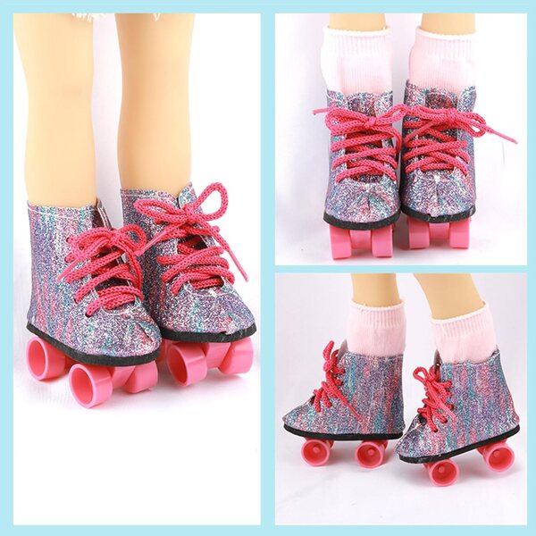 6 paia di scarpe per bambole da 45,7 cm perfette per outfit vari