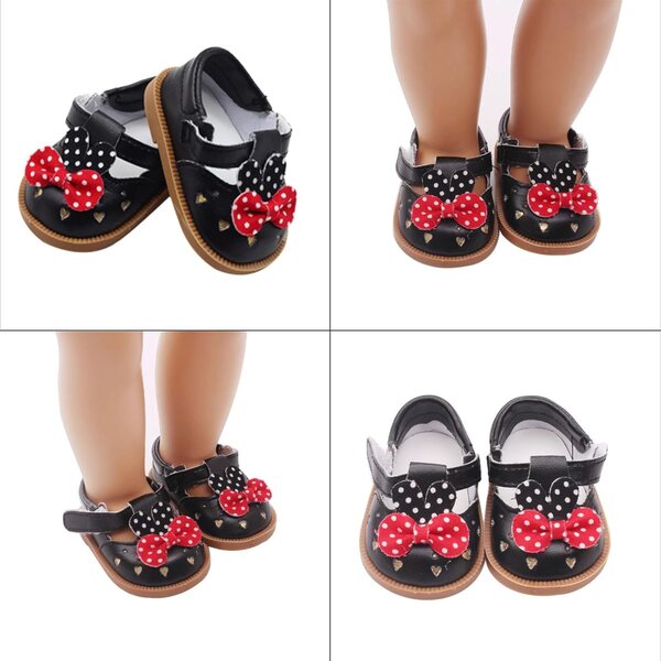 6 paia di scarpe per bambole da 45,7 cm perfette per outfit vari