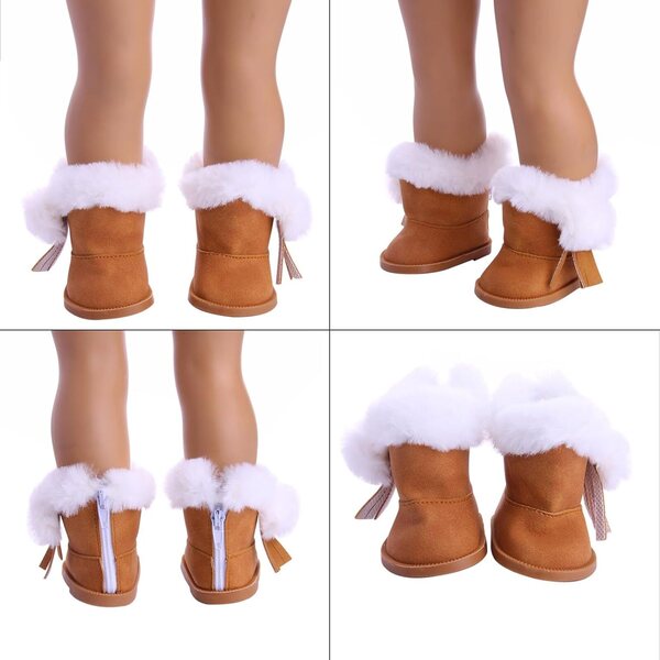 6 paia di scarpe per bambole da 45,7 cm perfette per outfit vari