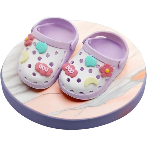 Scarpe Mrwtesio per bambole Labubu 17 cm, accessori moda unisex viola di alta qualità