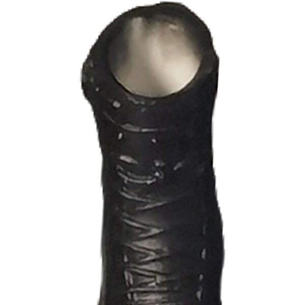 Schwarze Miniatur-Arbeitsstiefel für Puppen im Maßstab 1:12 – Cosplay-Zubehör