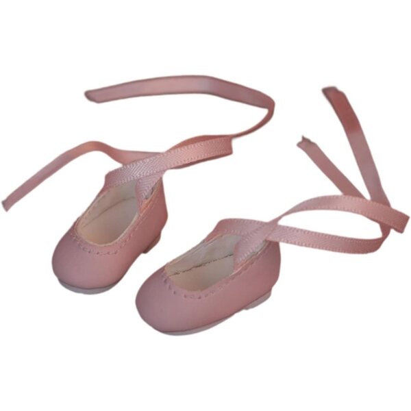 BJD Schuhe für 1/6 Puppen mit rosa Riemen – TTETTZ Dance Flats Shoes