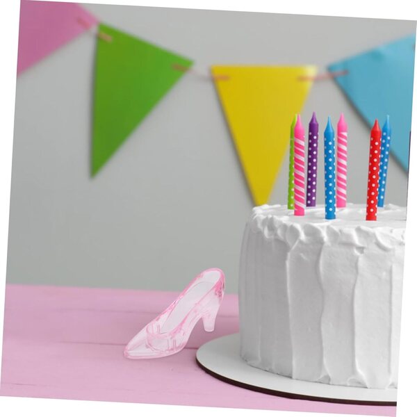 24 Miniature Scarpe Alte Plastica per Decorazioni Feste, Matrimoni e Compleanni
