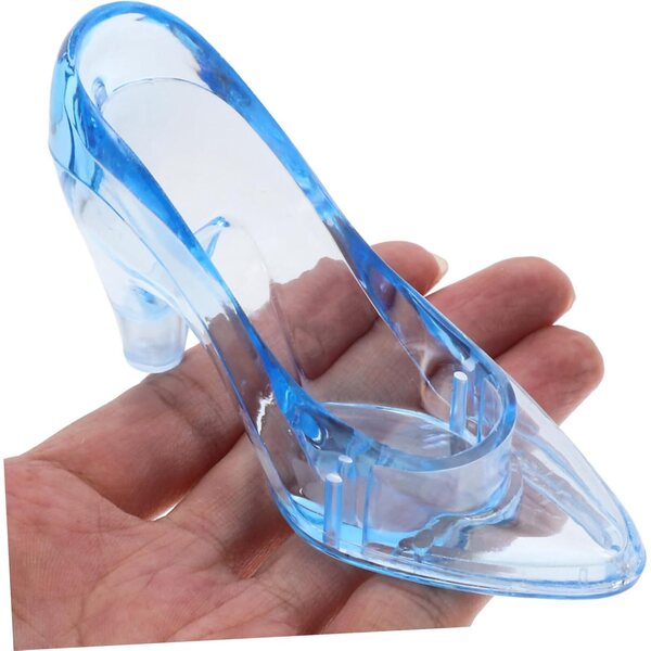 24 Miniature Scarpe Alte Plastica per Decorazioni Feste, Matrimoni e Compleanni