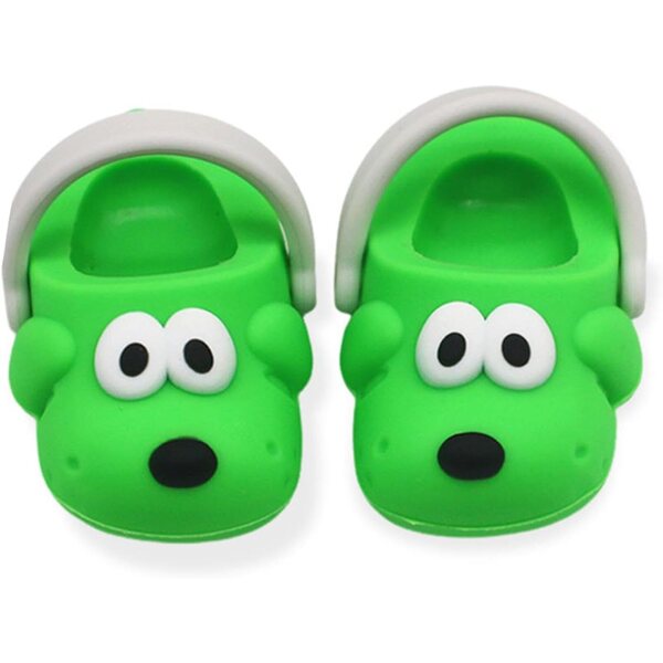 Générique Schuhe für Spielzeug aus PVC, Miniaturen, bunte Sandalen und Hausschuhe