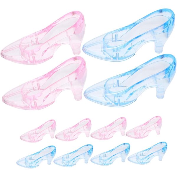 Amosfun Mini-Schuhe mit eleganten Absätzen für Party-, Hochzeits- und Eventdekorationen