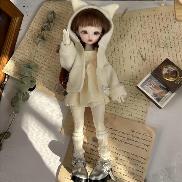 1/6 BJD Puppenschuhe, Mode und Qualität für 10" bis 12" Puppen, Rot