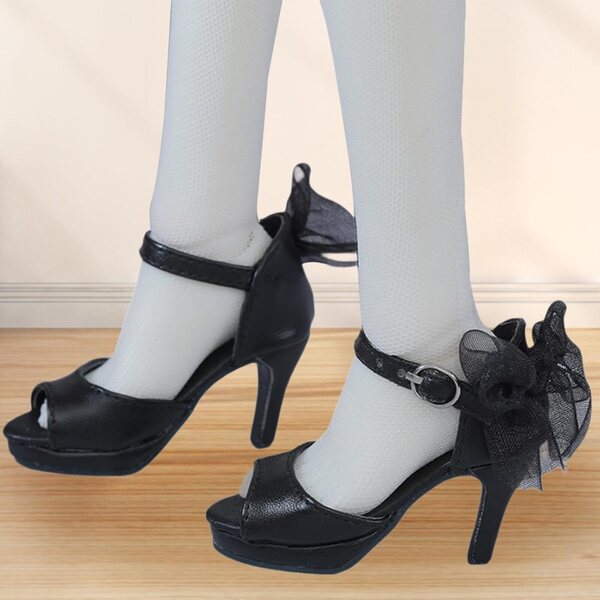1/3 High Heel Schuhe für Puppen aus realistischem PU-Leder mit perfekter Passform