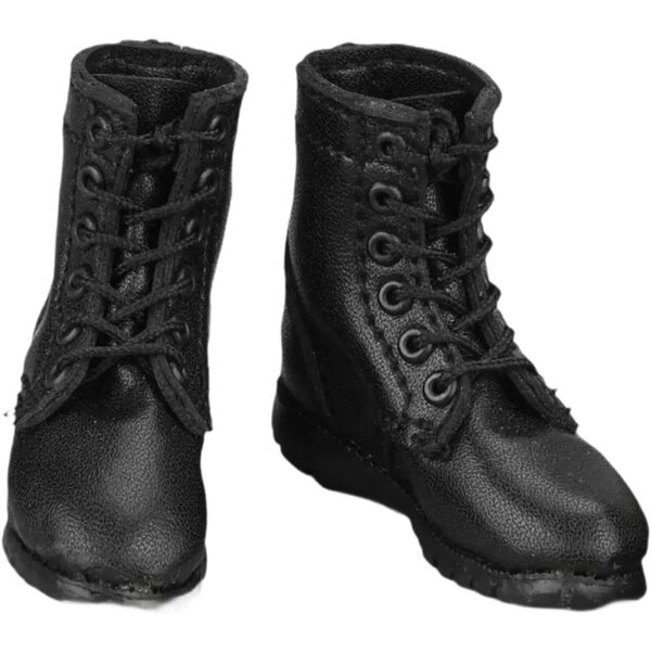 Harilla 1/6 Miniaturstiefel für 12'' Actionfiguren Freizeitstiefel mit Schnürsenkeln