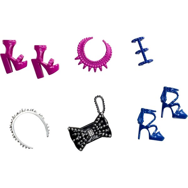 Barbie Scarpe e Accessori Moda Fashion 3 - Set Completo per il Tuo Outfit