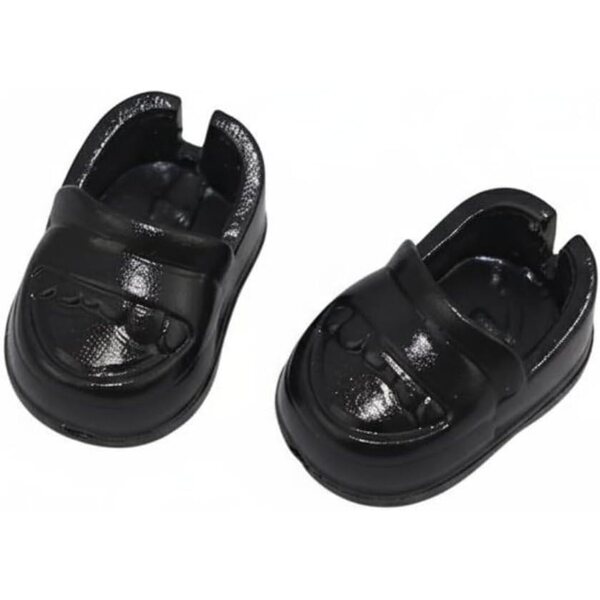 1/12 BJD Puppenschuhe, einheitlicher Stil, schwarz, leicht zu tragen MotiveTech