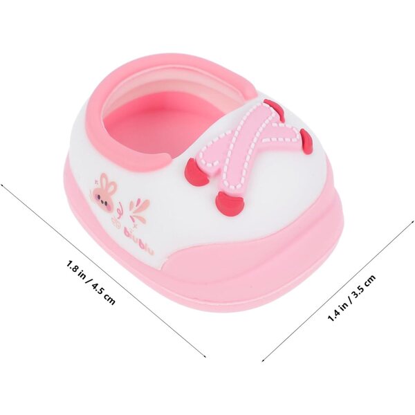 Miniaturschuhe für 20-cm-Puppen im Tierdesign – Prinzessinnen-Modeaccessoires