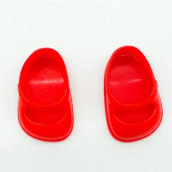 Folk Artesanía Scarpe per Bambole Cuca 3,3x2 cm in vari colori Made in Spagna