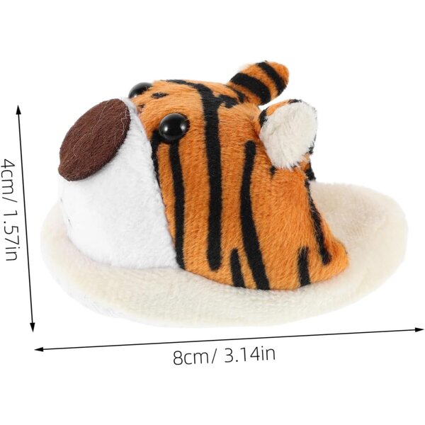 VICASKY Pantofole di Peluche Miniatura Tema Animale per Bambole 18 Pollici Inverno