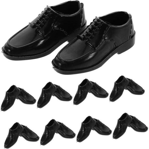 WOONEKY Scarpe Miniatura Uomo 1/6 da 11 Pollici - Set 10 Paia Stile Principe