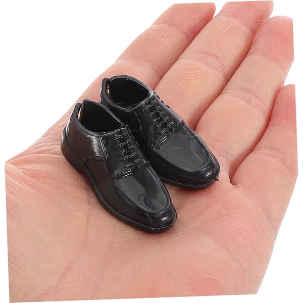 WOONEKY Scarpe Miniatura Uomo 1/6 da 11 Pollici - Set 10 Paia Stile Principe