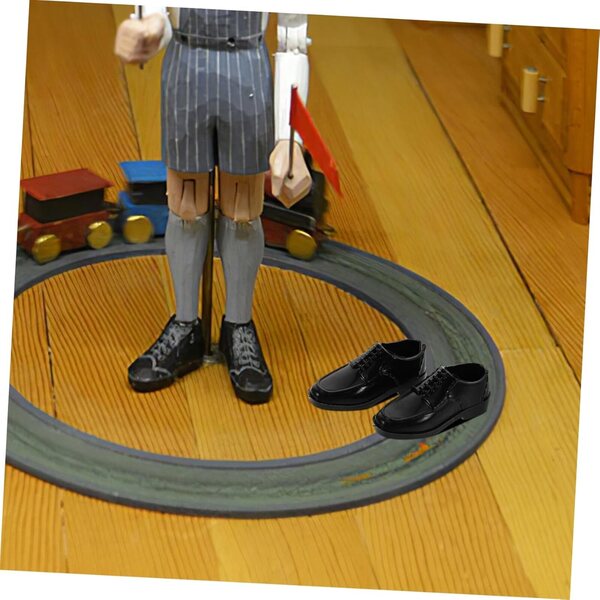 WOONEKY Scarpe Miniatura Uomo 1/6 da 11 Pollici - Set 10 Paia Stile Principe
