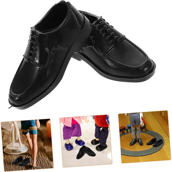 WOONEKY Scarpe Miniatura Uomo 1/6 da 11 Pollici - Set 10 Paia Stile Principe