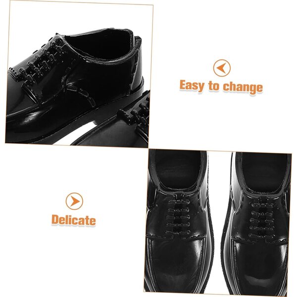 WOONEKY Scarpe Miniatura Uomo 1/6 da 11 Pollici - Set 10 Paia Stile Principe