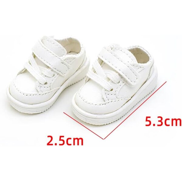 Turnschuhe für Plüschpuppen 15–30 cm niannyyhouse – schwarz