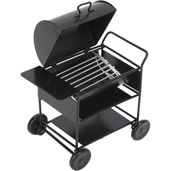 Griglia Barbecue Miniatura Ferro per Casa delle Bambole 1/12 e Auto RC 1/10