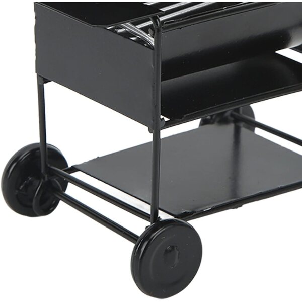 Griglia Barbecue Miniatura Ferro per Casa delle Bambole 1/12 e Auto RC 1/10