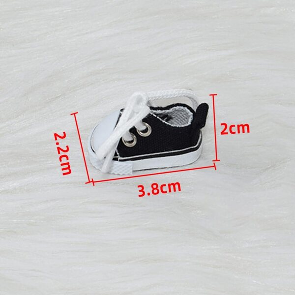 Segeltuchschuhe für Plüschpuppen 10–17 cm 1/8 BJD – niannyyhouse