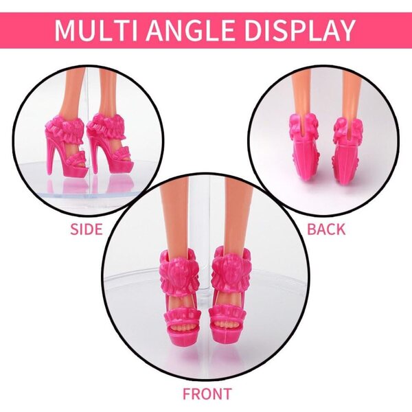 Scarpe per Bambole da 30 cm - 10 Paia Accessori Decorativi per Bambini