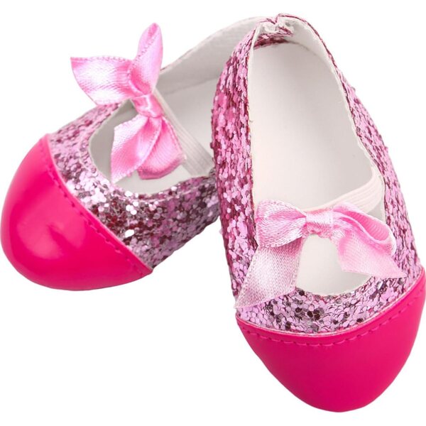 2 Paia di Scarpe Estive per Bambole 18 Pollici—Sandali e Balletto ENIXWH