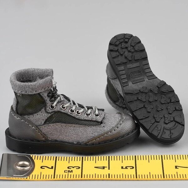 PU-Lederstiefel für 1/6 Actionfigur zum Sammeln, 5 cm, im Wüstenstiefel-Stil