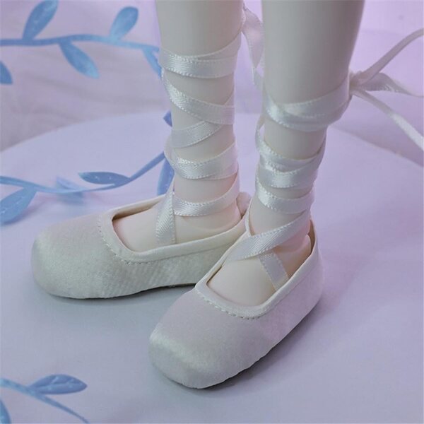Scarpe da Ballo per Bambole BJD 1/4 18 Pollici - Scarpe Basse di Alta Qualità