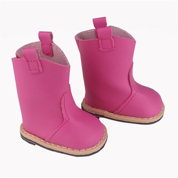 46cm Stiefel für American Girl Dolls Rot Rosa – Hochwertige Freizeitaccessoires
