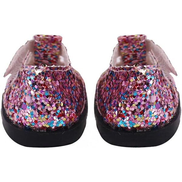 Scarpe con Paillettes per Bambole da 14 Pollici, Accessori Costume Resistenti