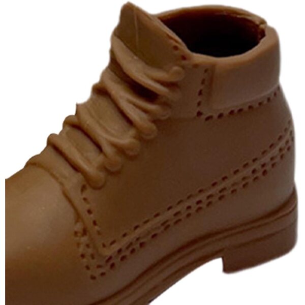 MagiDeal 4 Paar 1/6 Schuhe für 12 Zoll männliche Actionfiguren aus PP-Material