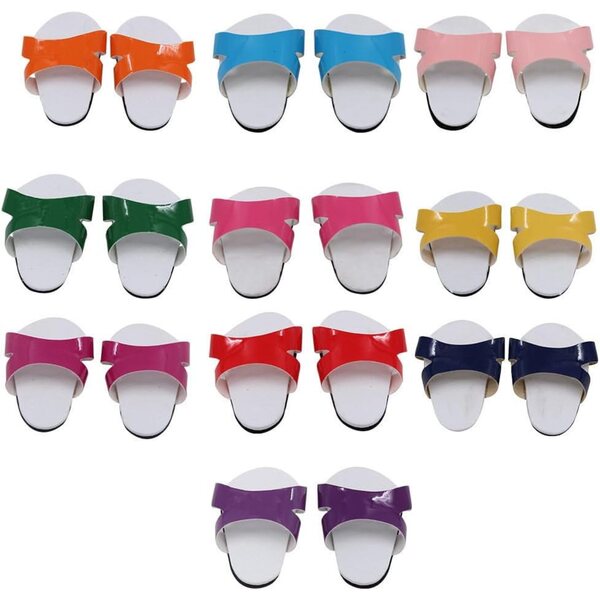 46cm Puppenhausschuhe, Codulu American Doll bequeme Sandalen