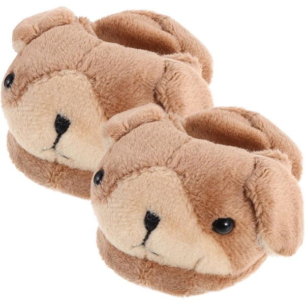 HEMOTON Pantofole Peluche per Bambole Design Animale Morbide e Calde Invernali