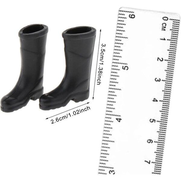 Schuhe Stiefel für 1/12 Actionfigur Männer 6 Zoll PVC Fenter Mini Zubehör