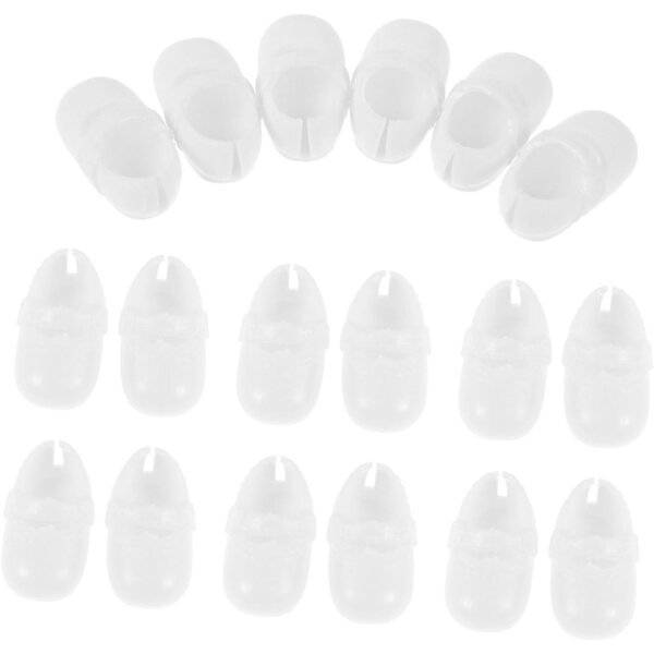 Garneck 135 paia scarpe per bambole da 16 cm con suola antiscivolo colorate e resistenti