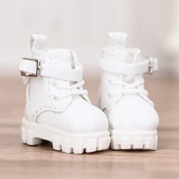 Scarpe Casual Bianche per Bambole Ob11 DDF Body9 1/12 BJD Accessori XiDonDon
