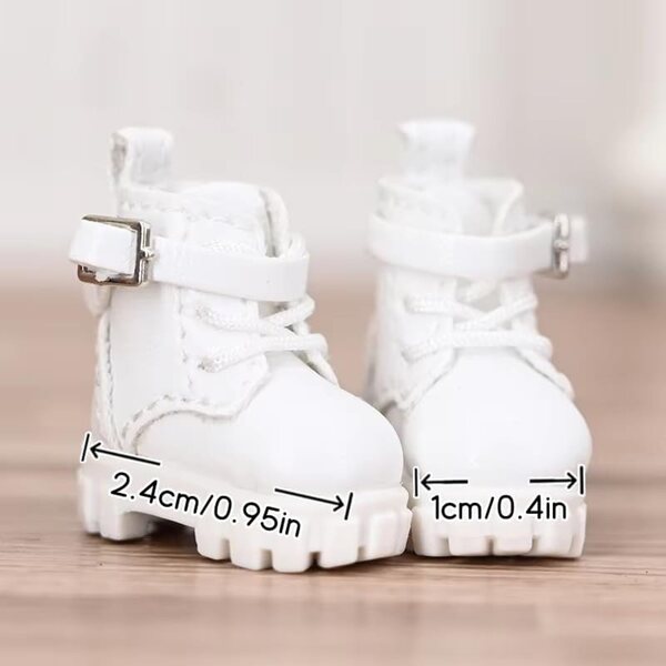 Scarpe Casual Bianche per Bambole Ob11 DDF Body9 1/12 BJD Accessori XiDonDon