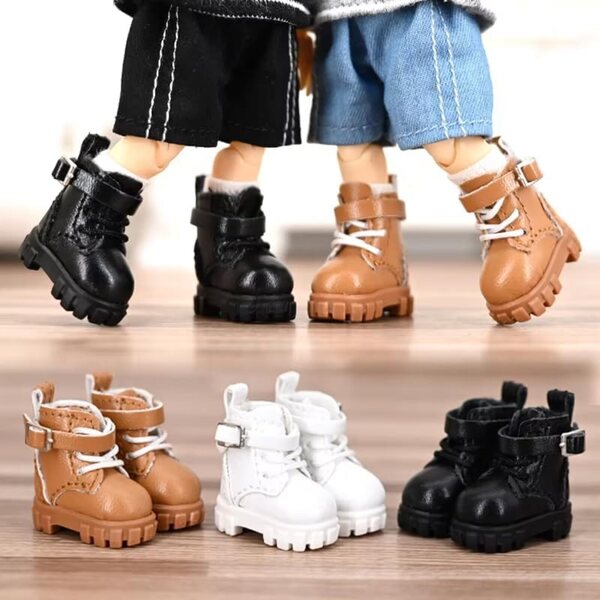 Scarpe Casual Bianche per Bambole Ob11 DDF Body9 1/12 BJD Accessori XiDonDon