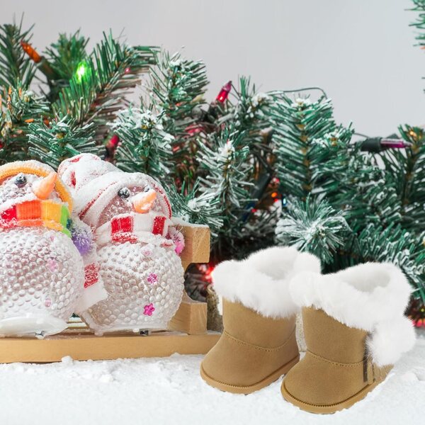 Bencailor Winterstiefel für 18-Zoll-Puppen, 3 Paar, mehrfarbiges PU-Leder