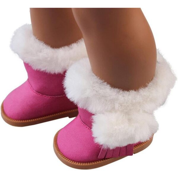 Winter-Schneestiefel für 18-Zoll-Puppen – Modeaccessoire von Faroby