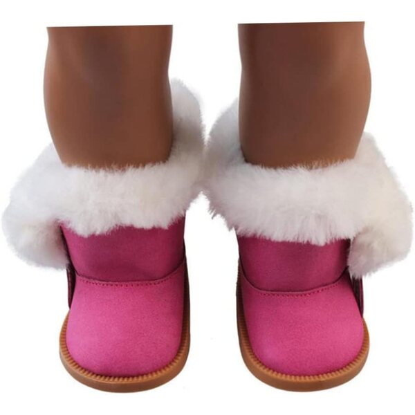 Winter-Schneestiefel für 18-Zoll-Puppen – Modeaccessoire von Faroby
