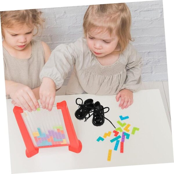 Miniatur-Schuhe aus schwarzem Kunstleder für Puppen – tragbare dekorative Accessoires
