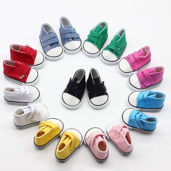 Segeltuchschuhe für 45,7-cm-Puppen – Modeaccessoires für America Girl-Puppen